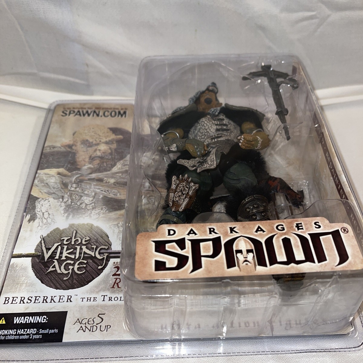 2002 McFarlane Toys Dark Ages Spawn Series 22 The Viking Age