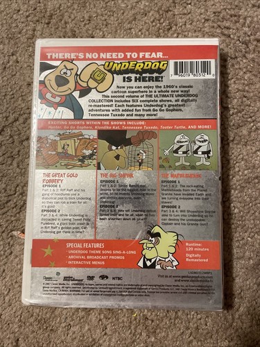 The Ultimate Underdog - Vol. 2 (DVD, 2007) - Picture 2 of 2