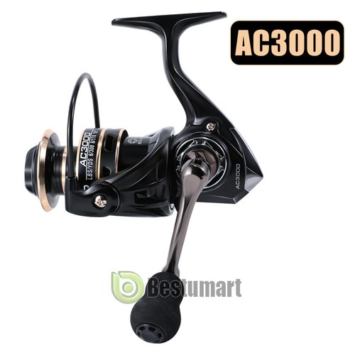 NEW 12BB Spinning Fishing Reel 5.2:1 Freshwater Saltwater Right Left Metal Spool - Picture 26 of 53