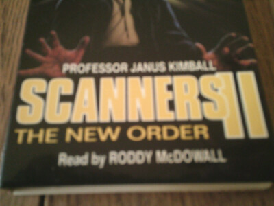 New Order Scanners 2 Audio Cassette Janus Kimball Roddy McDowell 3 Hours