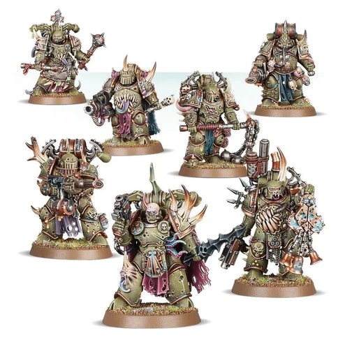 Warhammer 40.000 -- Death Guard - Plague Marines -- GW-43-55 - Bild 2 von 2