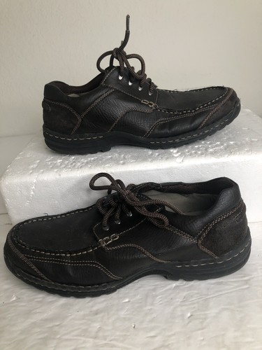 Bass Denville Work Shoes Mens BROWN Oxford Lace Up Size 11M GOOD. - Picture 8 of 13