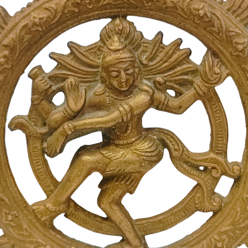 Vintage Old Antique Brass Rare God Lord Shiva Dancing Natraj Figure / Statue - Picture 6 of 9