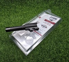 Faxon Match Fluted Drop-In 9mm Barrel for Glock 43 43X, Black Nitride