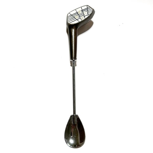 Juego de herramientas de barra temáticas para bolsa de palos de golf vintage abridor de botellas cuchara de almacenamiento cóctel - Imagen 9 de 17