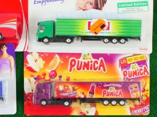 IN Set 9 Trucks Trailers Werbemodelle Coca Cola among Others Mint! Ob 1704-07-43 - Picture 4 of 7