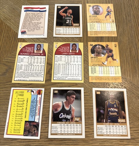 Lot Of 90 NBA Basketball Cards Inclds 1990 Dominique Wilkins NBA Hoops #36 Hawks - Picture 14 of 20
