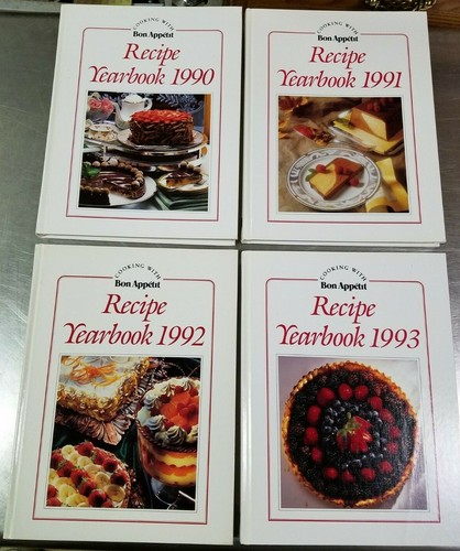 Lot of 19 Bon Appetit Cookbooks Recipe Books, Cooking With, Flavors Of, Yearbook - Imagen 5 de 9