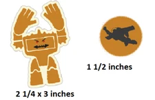 Buzz Lightyear Decal Space Ranger Robot Peel & Stick Art Toy Story Wall Sticker