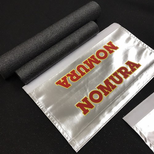 Nomura Pad Set Oldschool Bmx REPOP Tange Koizumi Chrome  - Picture 6 of 8