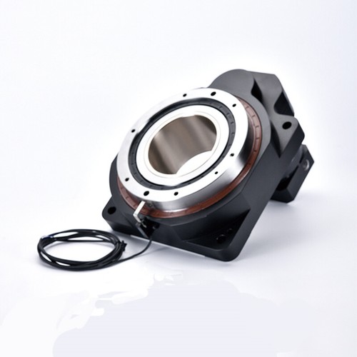 Hollow Rotating Platform Gearbox  ratio 10:1 18:1 for 60mm 400w AC servo motor - Picture 3 of 4