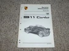 1991 Porsche 911 Turbo Coupe Shop Service Repair Workshop Manual 964 3.3L