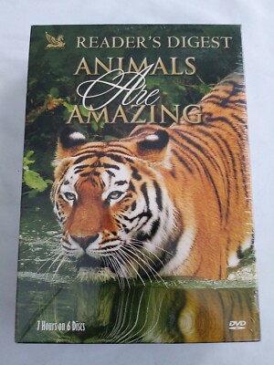 Reader's Digest - Animals Are Amazing (DVD, 2009) 7 Hours  6 Disc. NEW Free Ship
