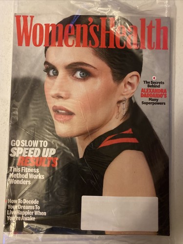 WOMEN'S HEALTH OCTOBER  2022 ALEXANDRA DADDARIO NEW SEALED FREE SHIPPING - Picture 1 of 5
