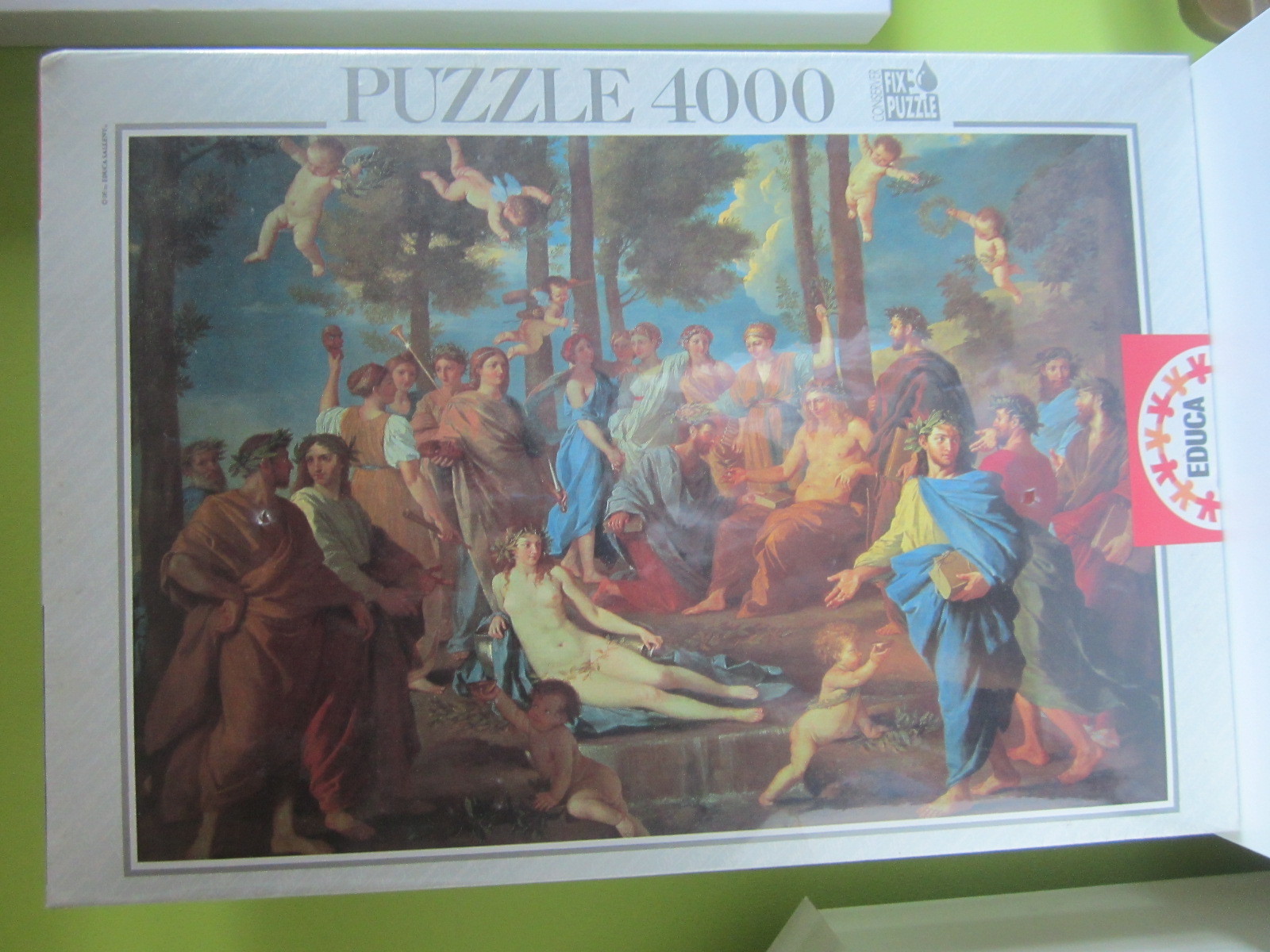 PUZZLE 4000 EDUCA - EL PARNASO - DE NICOLAS PAUSSIN PUZZLE 4000 EDUCA - EL PARNASO - DE NICOLAS PAUSSIN