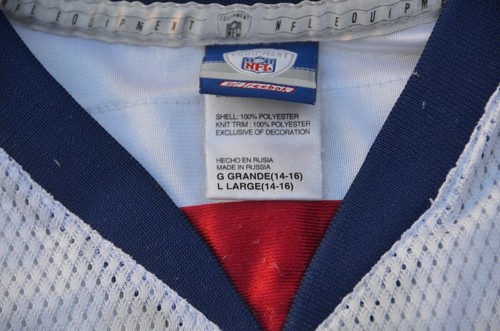 Reebok NFL New York Giants Jeremy Shockey #80 Jersey Size Youth L (14-16). - Picture 4 of 6
