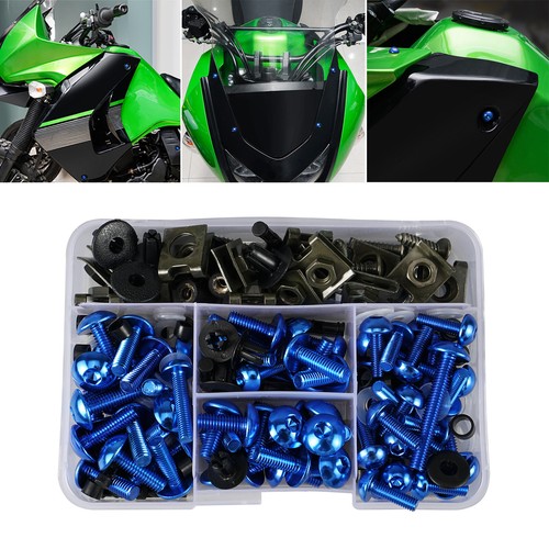 Fairing Bolts Kit Bodywork Screws for Yamaha YZF R1 98-21 YZF R6 99-20 - Picture 13 of 17