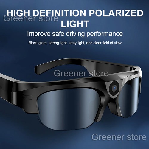 HD Brillen Video Kamera 1080P Brillenglas Sports Sonnenbrillen Cam Recorder - Bild 3 von 13