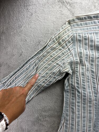 Camisa vintage Columbia para mujer con botones de perlas a presión talla mediana - Imagen 9 de 10