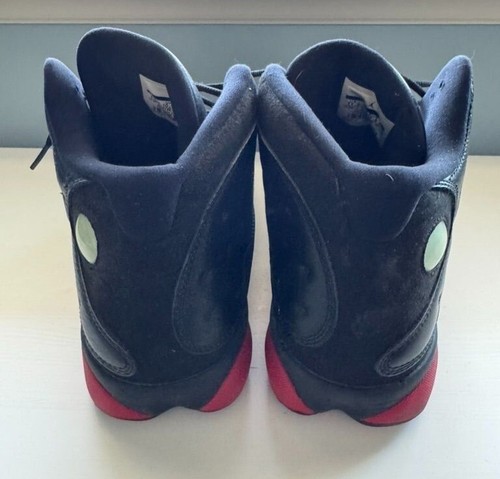 Nike Air Jordan 13 Retro Dirty Bred Sneakers Black Red 414571-003 Mens Size 11.5 - Picture 4 of 8