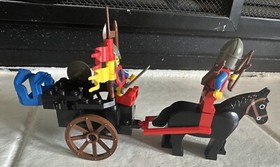 1984 LEGO Castle 6022 Horse Cart 100% Complete NO BOX Vintage Set