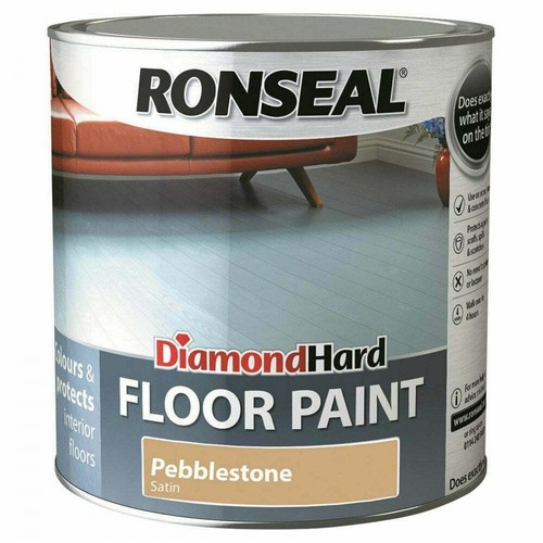 Ronseal Diamond vernice per pavimenti duri - pavimenti in legno e cemento 750 ml - 5 L TUTTI i colori - Foto 6 di 8