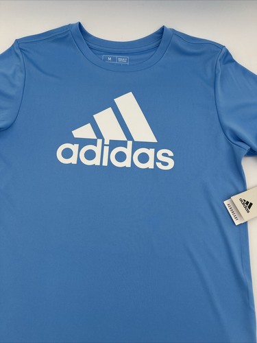 Camiseta Adidas Niños Manga Corta Rendimiento Logo Cuello Redondo Talla M 10-12, L 14-16 - Imagen 2 de 5