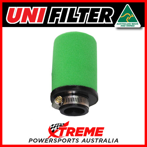 70mm Uni Pod Filter Green Straight Foam MX Motorcycle Pit Bike Go-Kart 70x150x92 - Picture 1 of 2