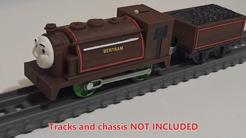 3D Printed Bertram shell custom, Fits Thomas Trackmaster Revolution - Video 1 of 1