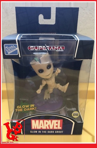 GROOT Figurine SDCC Exclusiv Glow in Dark GID Superama Loyal Subject # Neuf # - Picture 2 of 4