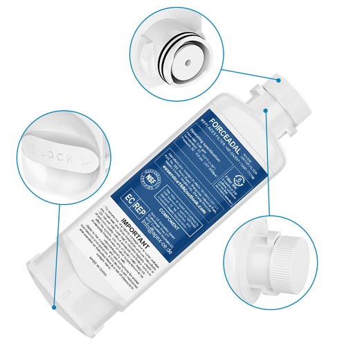 1-10 Packs For Samsung DA97-17376B HAF-QIN/EXP Refrigerator Water Filter White - Picture 9 of 25