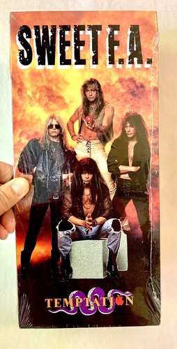 Factory Sealed - LONGBOX - SWEET F.A. - "Temptation - CD 1991 BEAUTIFUL Copy! A+ - Picture 1 of 3