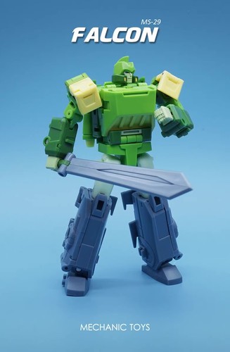 Figura de acción Mech Fans Toys MFT MS-29 FALCON triple cambiador robot 12 cm con CAJA - Imagen 10 de 15