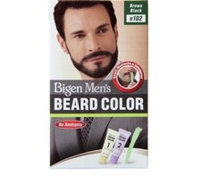 Bigen Men's Beard Color Brown Black Shade B102 No Ammonia