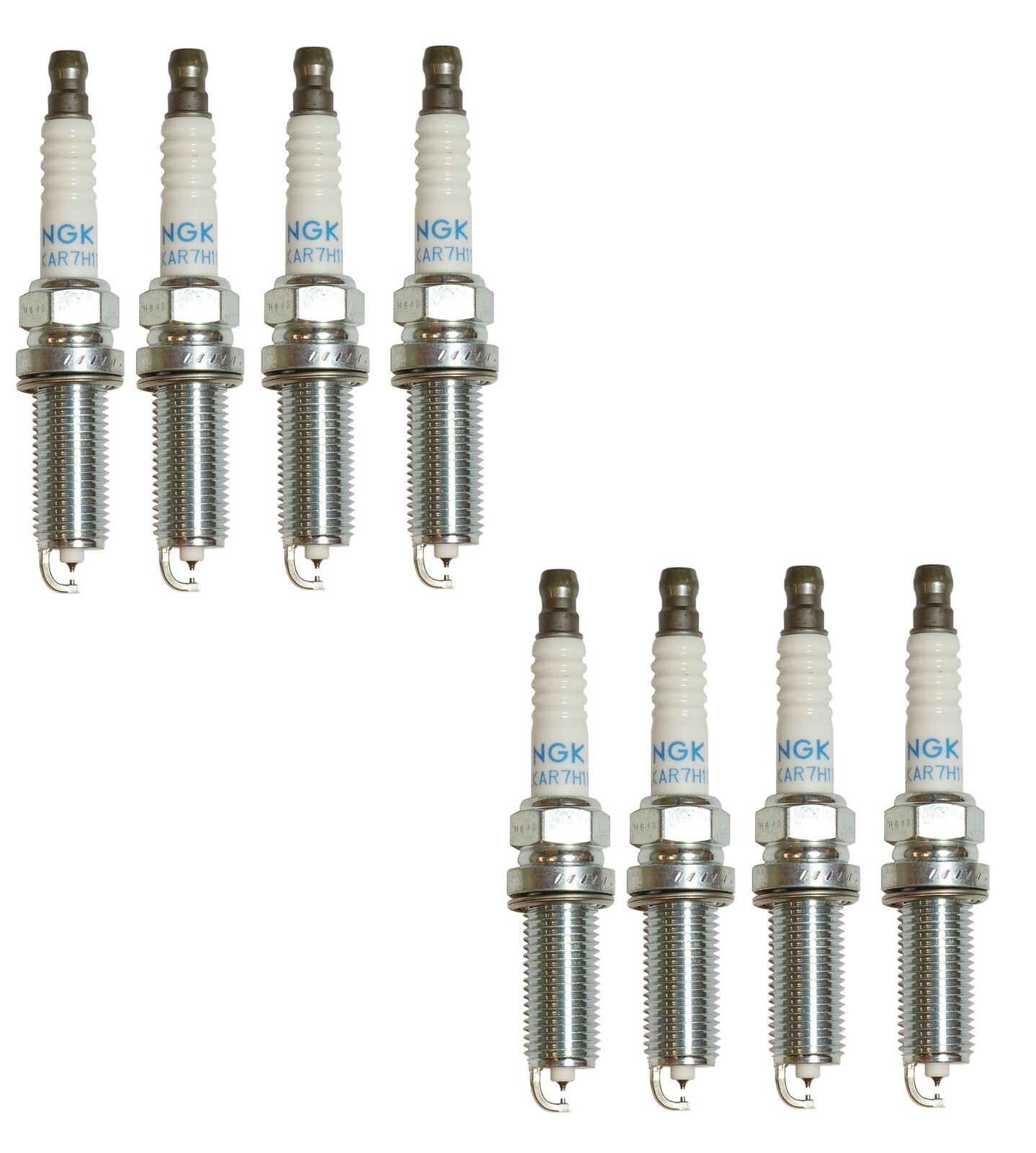 NGK Set 8 Laser Iridium Spark Plugs for Acura ILX TLX Honda Accord Civic CRV L4