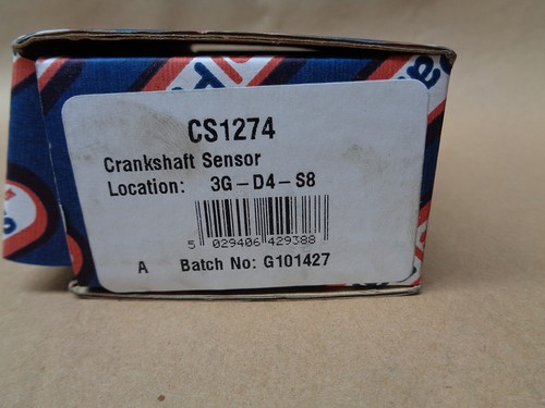 NEW Genuine Fuel Parts CS1274 CRANKSHAFT SENSOR BERLINGO DISPATCH SAXO 106 206 - Picture 3 of 3