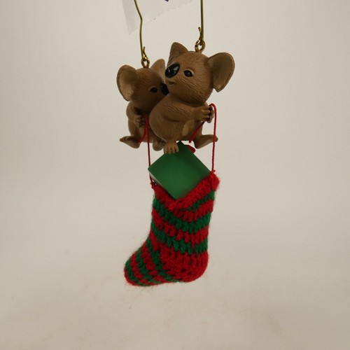 1990 Hallmark Keepsake STOCKING PALS 2 Koalas Original Box QBK03 - Picture 3 of 19