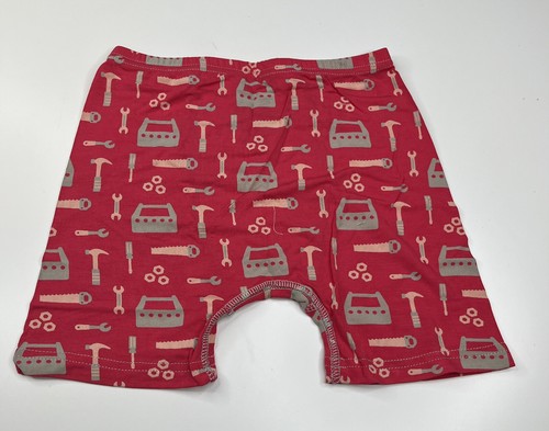 Kickee NWT boys printed boxer brief size M pink orange tool set underwear I2 - Picture 3 of 5
