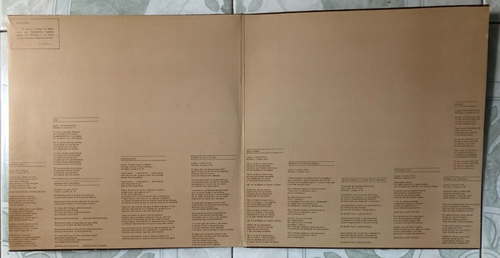 LUCERO A.N. - POR ESO CANTO VOL. 2 - 1982 MEXICAN LP, GATEFOLD, FOLK - Picture 3 of 5