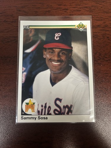 1990 Upper Deck Sammy Sosa Chicago White Sox Rookie RC Rookie Combined Shipping