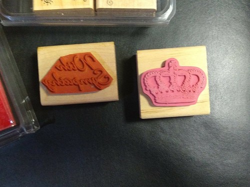 Stamp Lot - Close To My Heart Alphabet Stampin' Up Fresh Fillers Sympathy Crown - Picture 8 of 8
