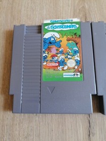 Lot Jeux vidéo Nintendo NES : DEFENDER OF THE CROWN LES SCHTROUMPF 