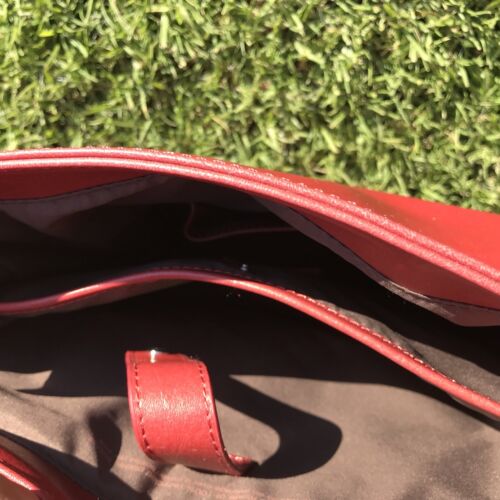 Matt & Nat Wine Color Authentic Designer Signed Backpack Bag Cottage-core Bag - Picture 15 of 17