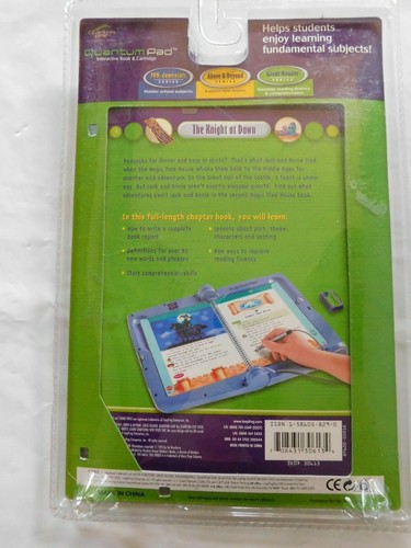 LeapFrog Quantum Pad the Knight At Dawn Magic Tree House Book #2 + Cartridge - Bild 3 von 7