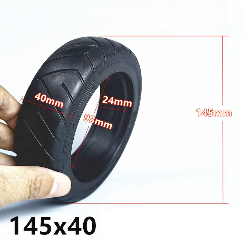 6 Inch Solid Rubber Tire for For electric Scooter Wheel 145x40 Dimensions - Picture 8 of 11