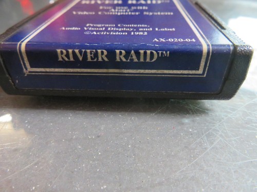 River Raid (Atari 2600, 1982) *CARTRIDGE ONLY*TESTED* Blue Label - Picture 2 of 4