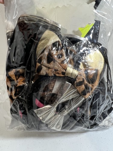 Cat Women's Halloween Costume When The Cats Away Reversible Size Medium - Picture 7 of 9