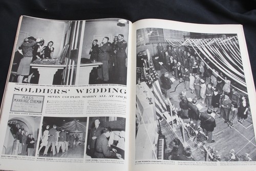 Life Magazine May 4 1942 WWII Fashion Ads Photo Stories Cars Planes Art War - Picture 14 of 19