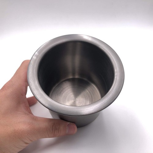 Pack of 1 Stainless Steel Drop-in Cup Drink Holder Poker Table Drink Holder B... - Picture 7 of 7