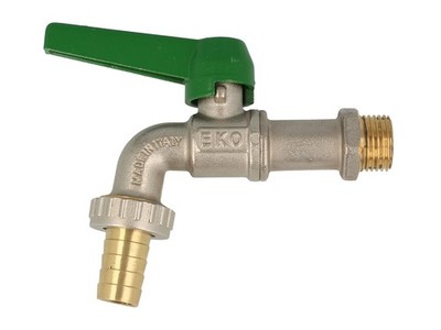 ECO-ARTIC Kugelauslaufhahn 1/2 Zoll AG - frostsicher - vernickelt